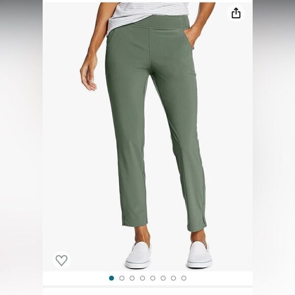 NWT Eddie Bauer Women's Departure Ankle Pants - Picture 1 of 5